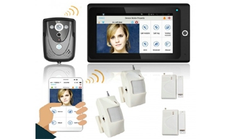 WIFI Video Intercom with PIR Alarm Home System