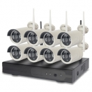 8CH Wireless CCTV Kit System